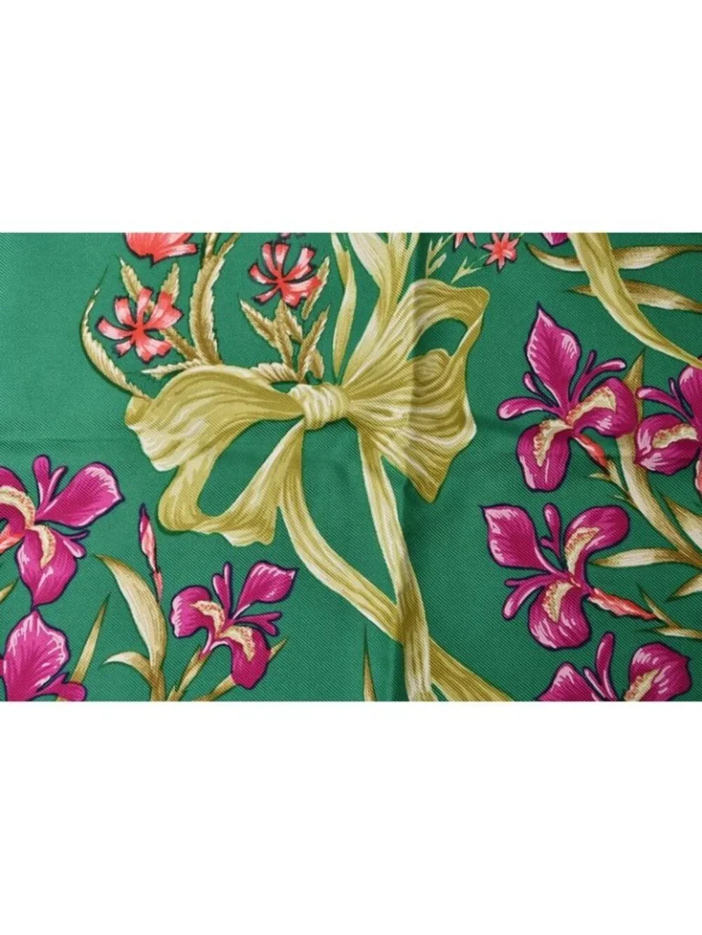 Hermes Scarf Carre 90 Silk Twill Flower Blooming Horse Hd'origny Henri - Picture 5 of 13